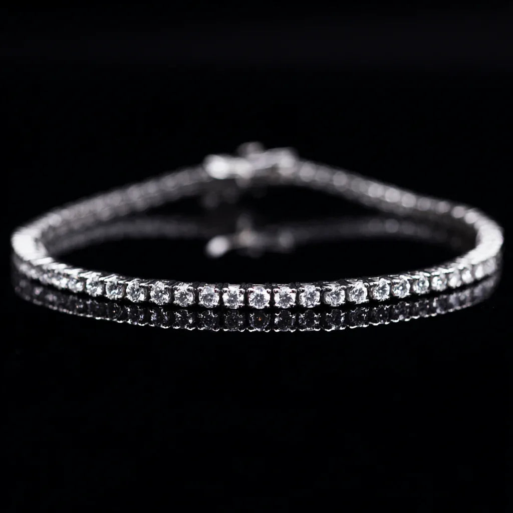 Тенис Гривна "Селест" с 6,5 кт. диаманти - Karat Bulgaria