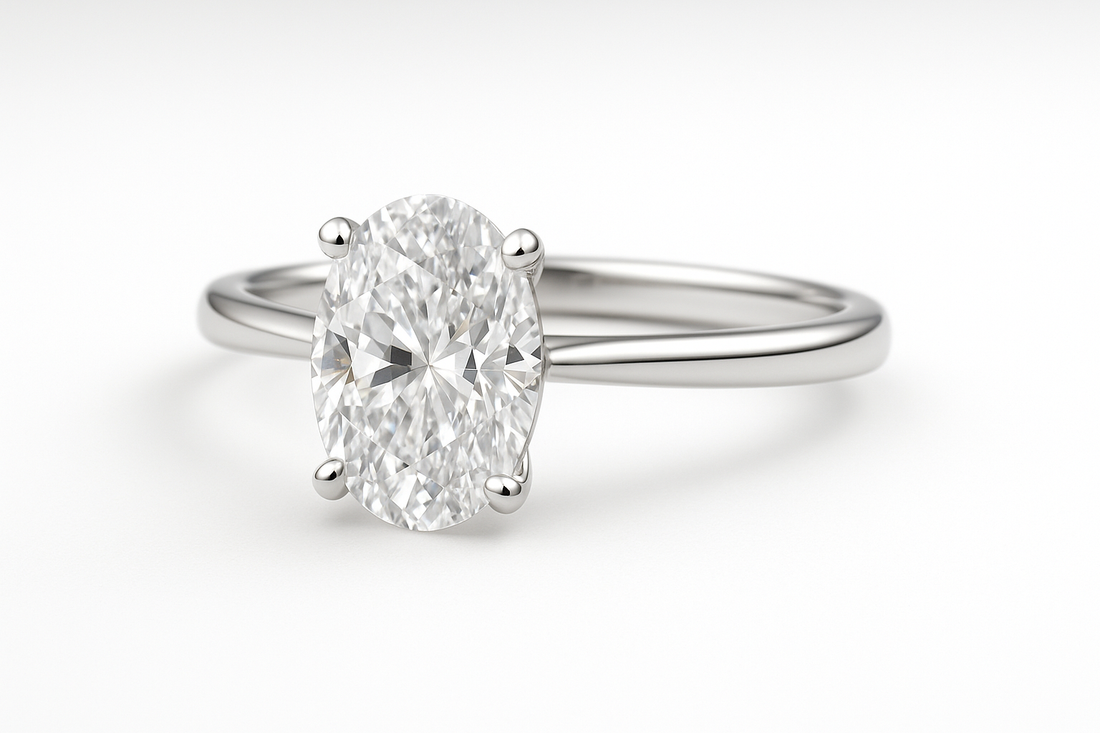 Овален диамант - мечтата на звездите