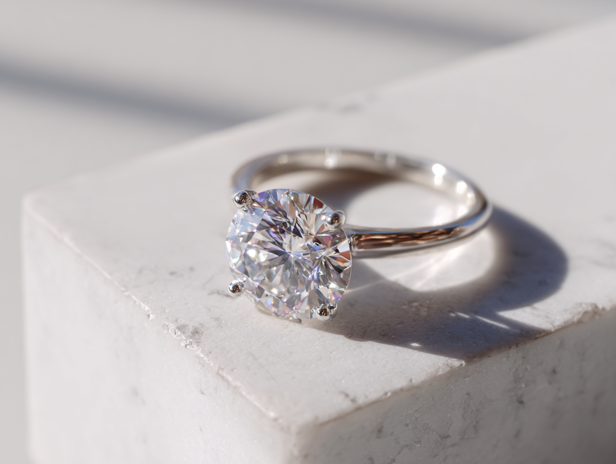 Годежен пръстен с диамант