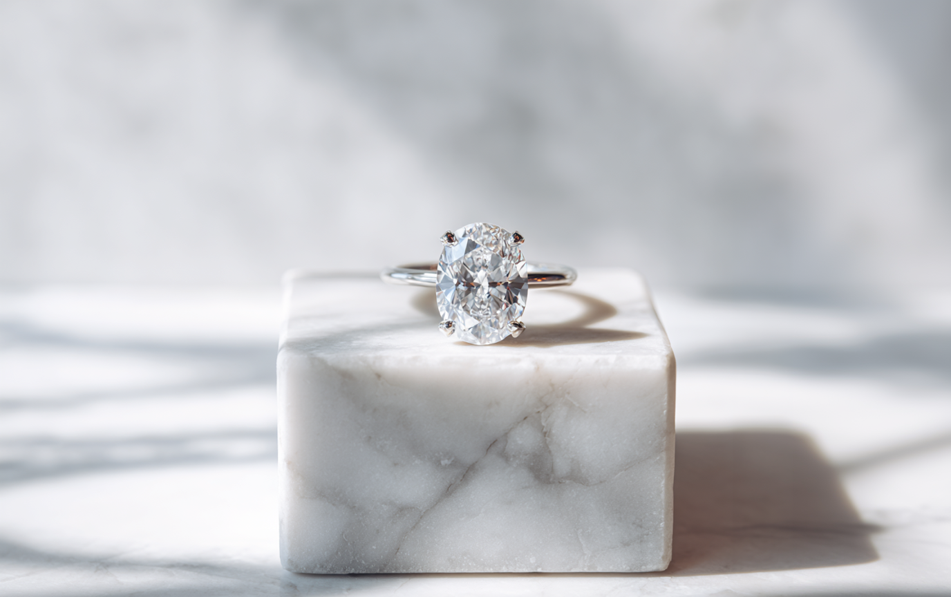 Годежни пръстени с диаманти