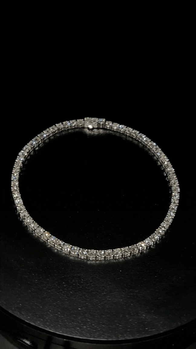 Тенис Гривна с 6,5 ct. диаманти "Селест" 3мм