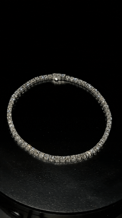 Тенис Гривна с 6,5 ct. диаманти "Селест" 3мм