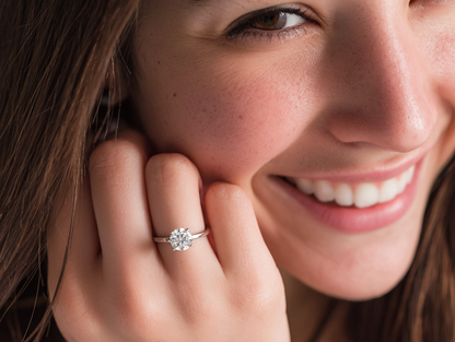 Пръстен от платина "Галатея Етерна"