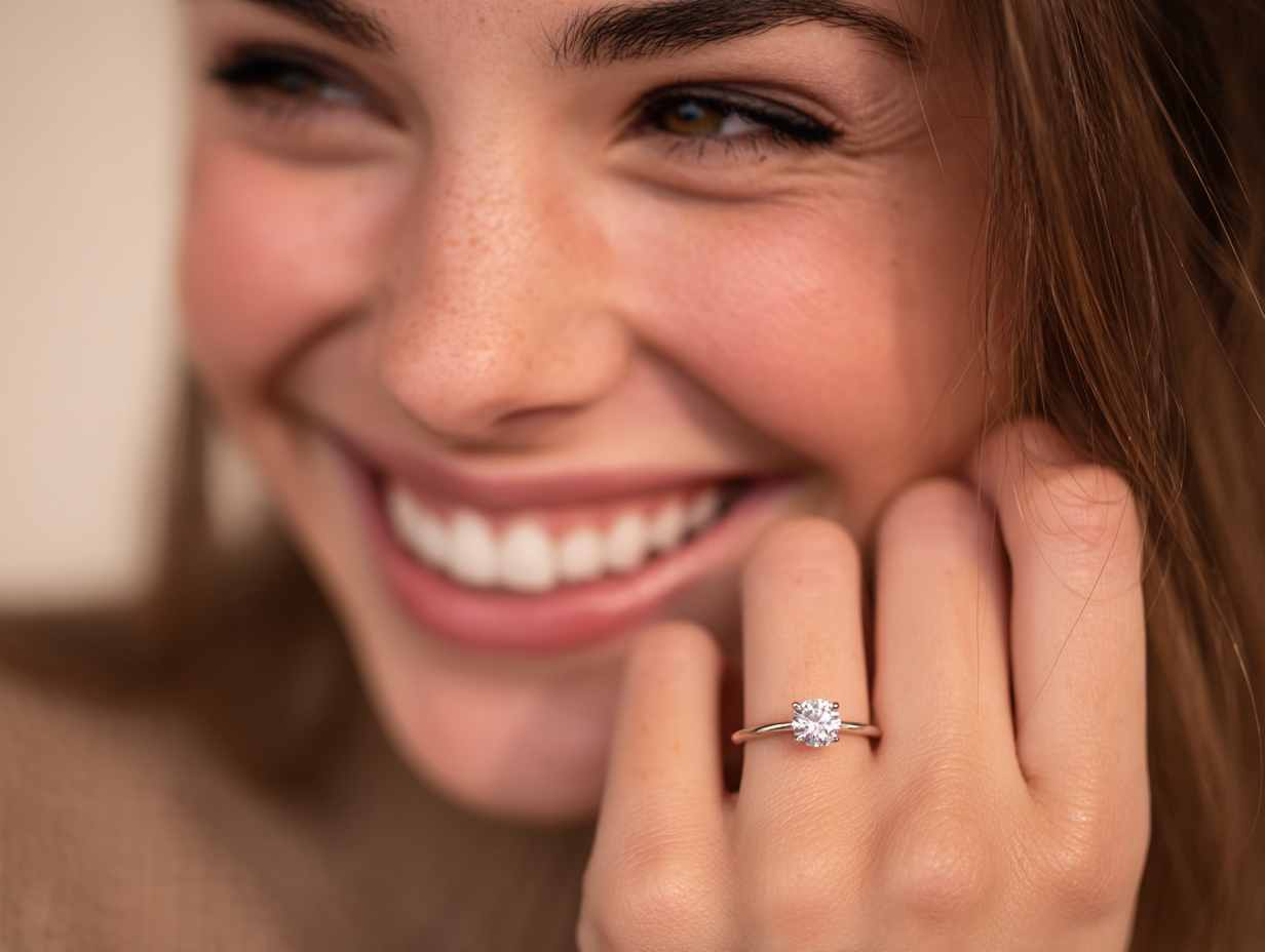 Пръстен от 14К жълто злато "Жадор"