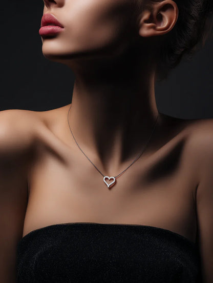 Сърце с диаманти "Luminé Sixteen" - Karat Bulgaria