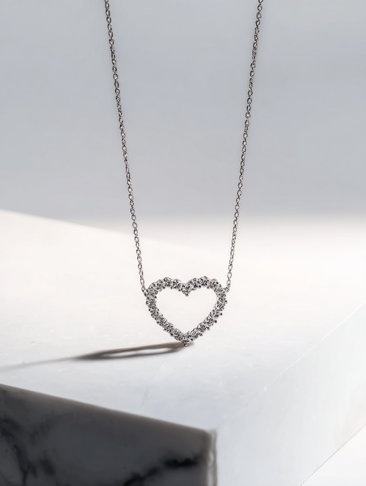 Сърце с диаманти "Luminé Sixteen" - Karat Bulgaria