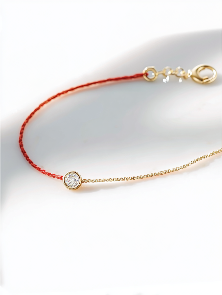 Гривна с диамант "Solea Dot"