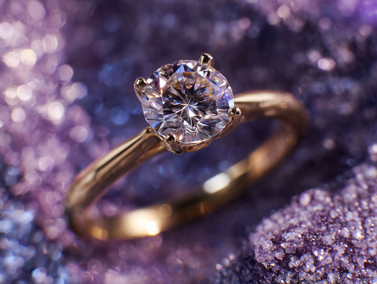 Пръстен "Купидон" с ексклузивен диамант