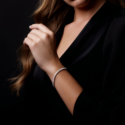 Тенис Гривна с 6,5 ct. диаманти "Селест" 3мм