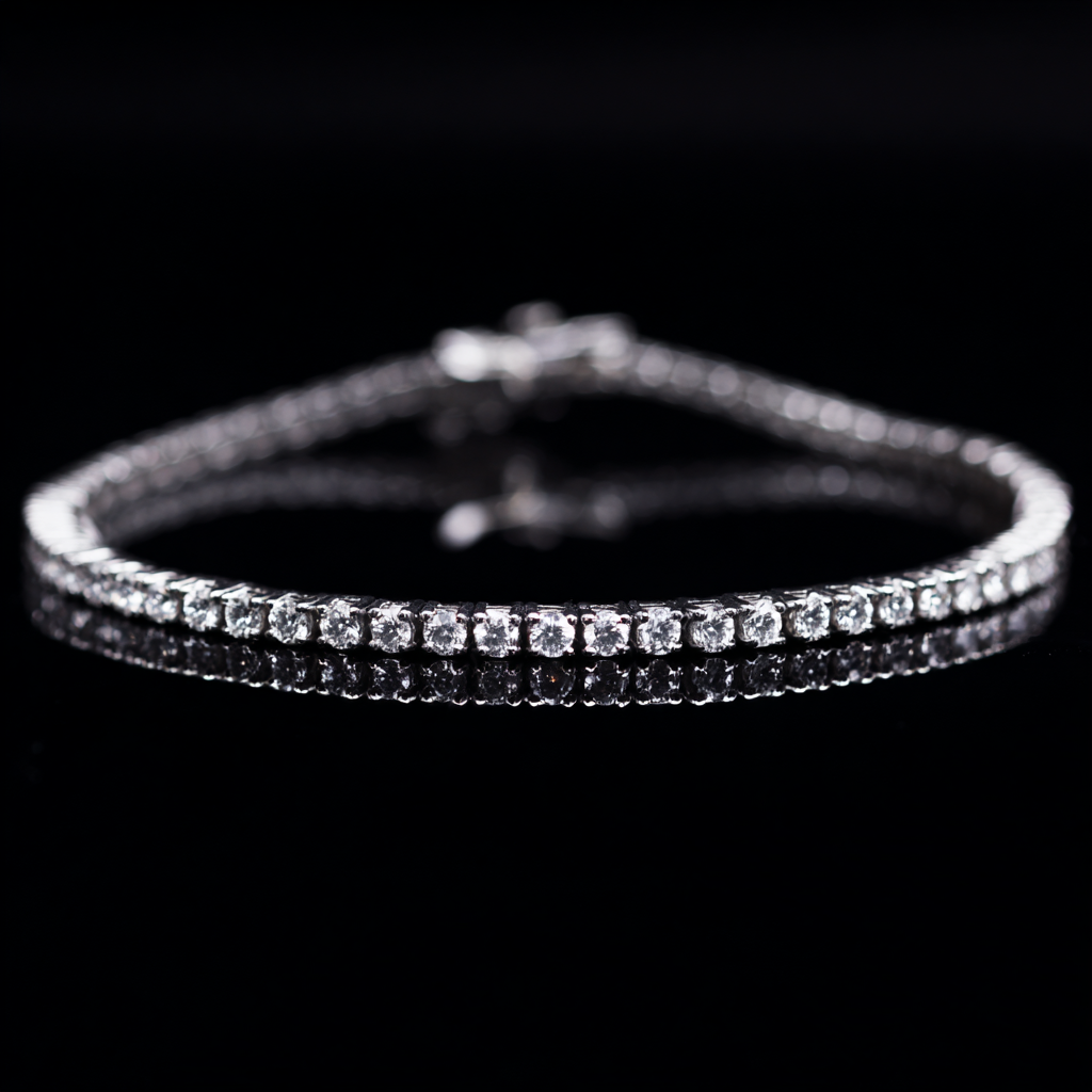 Тенис Гривна с 6,5 ct. диаманти "Селест" 3мм