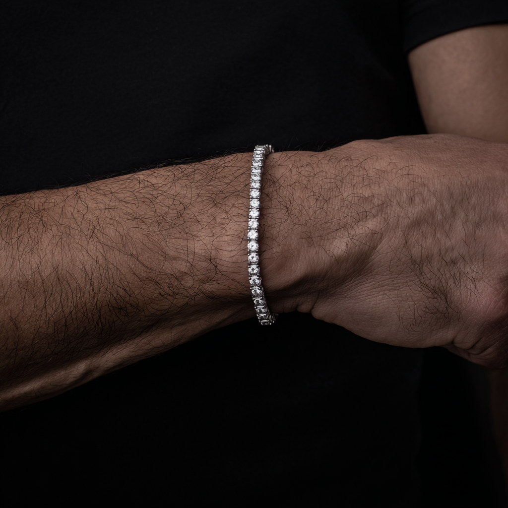 Тенис Гривна с 6,5 ct. диаманти "Селест" 3мм