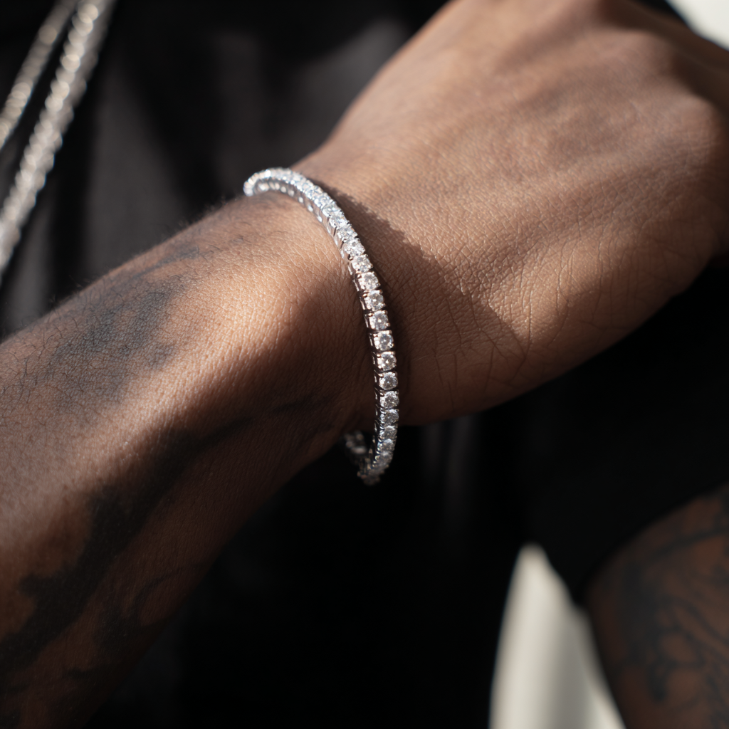 Тенис Гривна с 6,5 ct. диаманти "Селест" 3мм