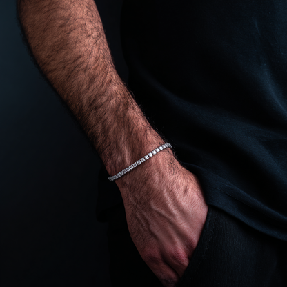 Тенис Гривна с 6,5 ct. диаманти "Селест" 3мм