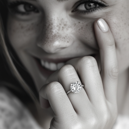 Пръстен "Купидон" с ексклузивен диамант