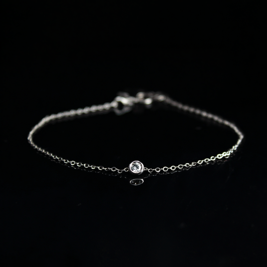 Гривна с лаб. диамант "Старлет"