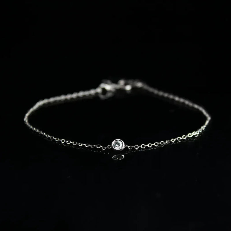 Гривна с лаб. диамант "Старлет" - Karat Bulgaria