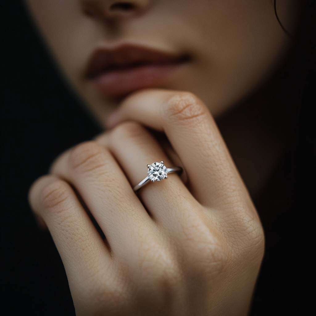 Пръстен от платина "Галатея Етерна"